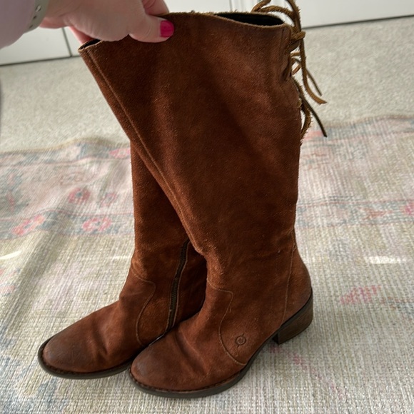EUC brown Born Felicia boots - Picture 2 of 8